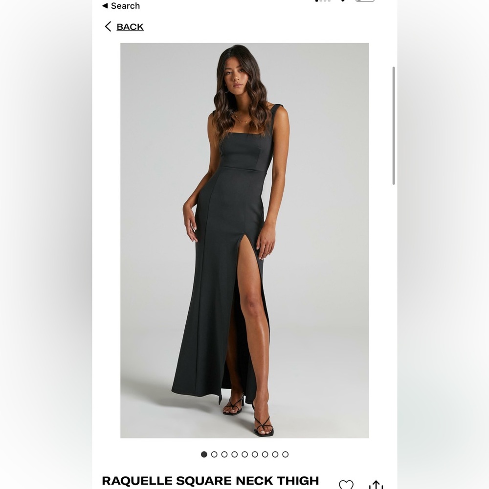 Showpo Maxi Dress Black